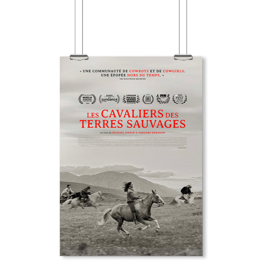 LES CAVALIERS DES TERRES SAUVAGES | AFFICHE